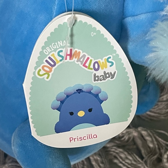 NWT Priscilla the Peacock Special "Baby" Edition Squishmallows 7" - Picture 10 of 11